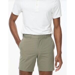 J. Crew Factory Men's Olive Flat Front Shorts